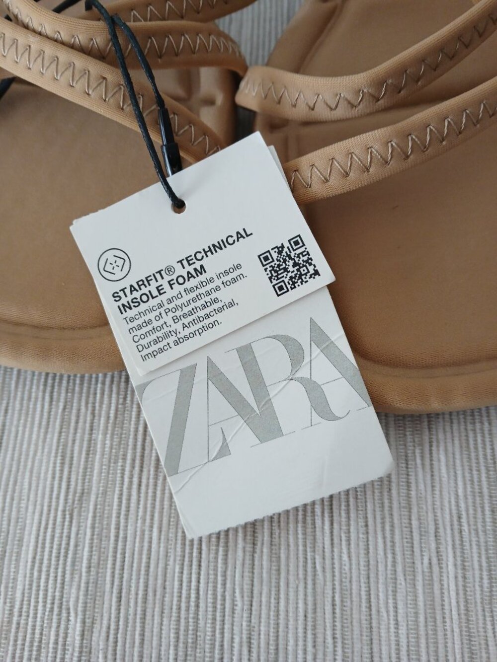 ZARA Athletic Hell Sandals NWT - Picture 5 of 7